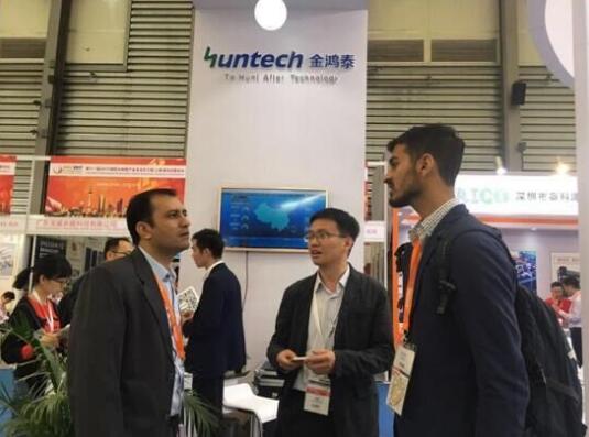 新品發(fā)布，無人機(jī)展示     金鴻泰驚艷亮相SNEC 2017