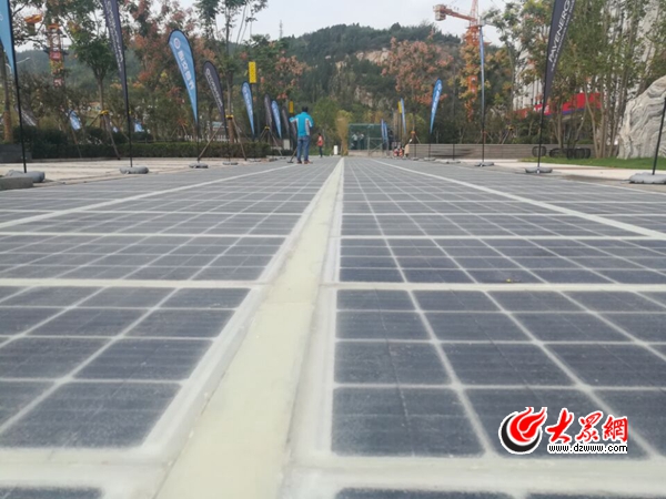 國內(nèi)首條太陽能公路落戶濟南 年底將在高速公路試點(圖)