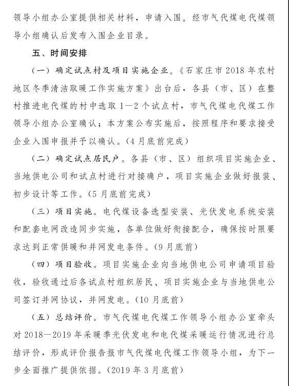石家莊光伏采暖試點(diǎn)方案，村民一分錢不花裝光伏！整村推進(jìn)，每戶10KW！