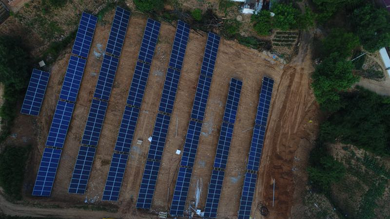 首航新能源助力16個(gè)村8MW光伏扶貧電站建設(shè)，貧困戶(hù)脫貧致富指日可待